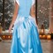 Womens Deluxe Cinderella Costume With Elegant Blue Ball Gown For Parties Medium 8-10
